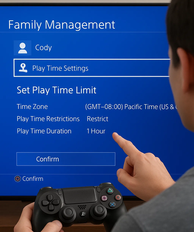 PlayStation 4 Safety Settings 2025 – Children of the Digital Age